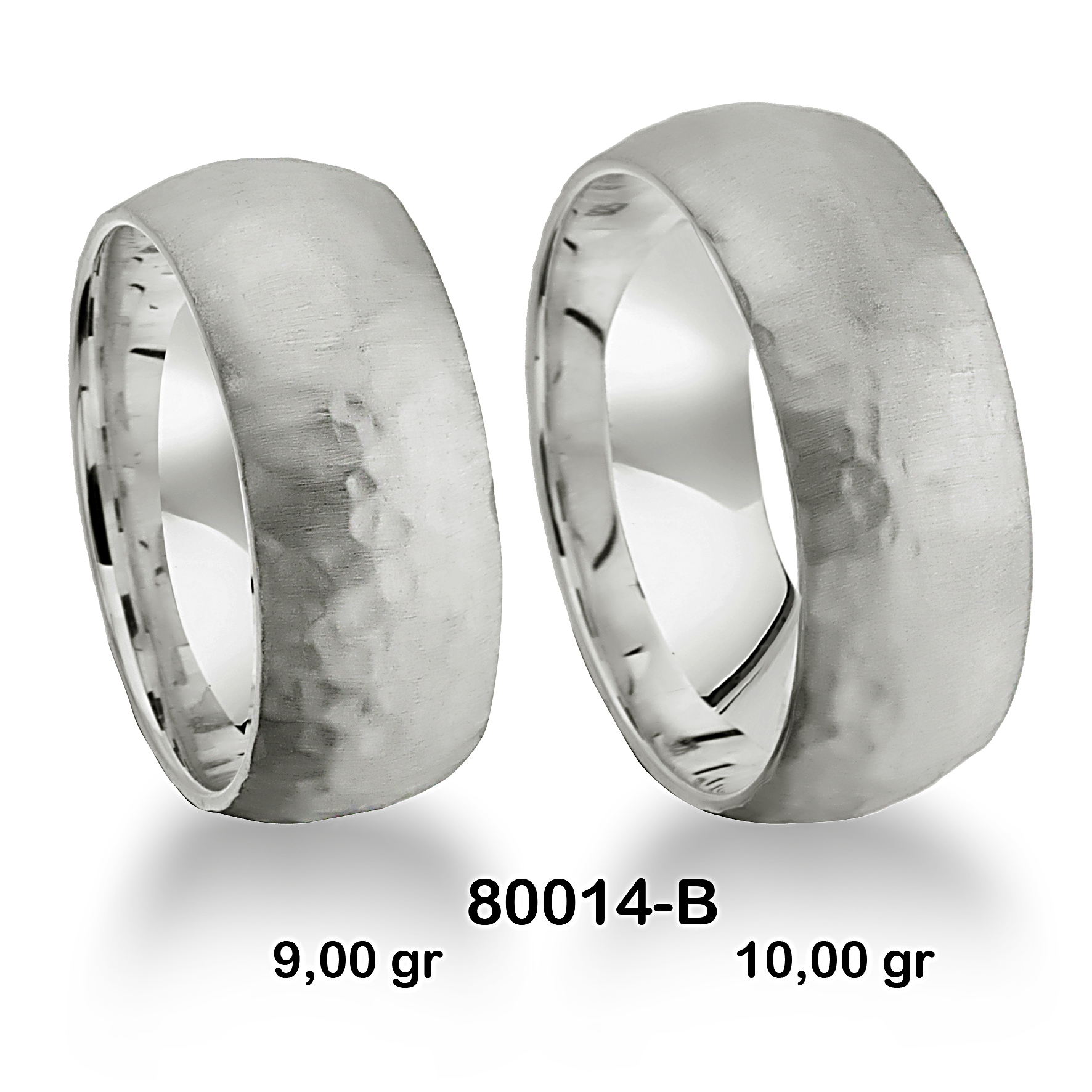 Beyaz Alyans Modeli-80014-B